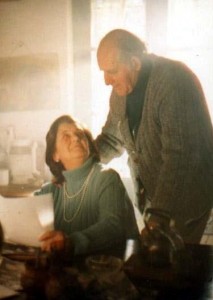 Jerónimo con la compañera de su vida