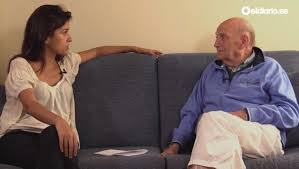 Olga Rodríguez entrevista a Marcos Ana hace un año